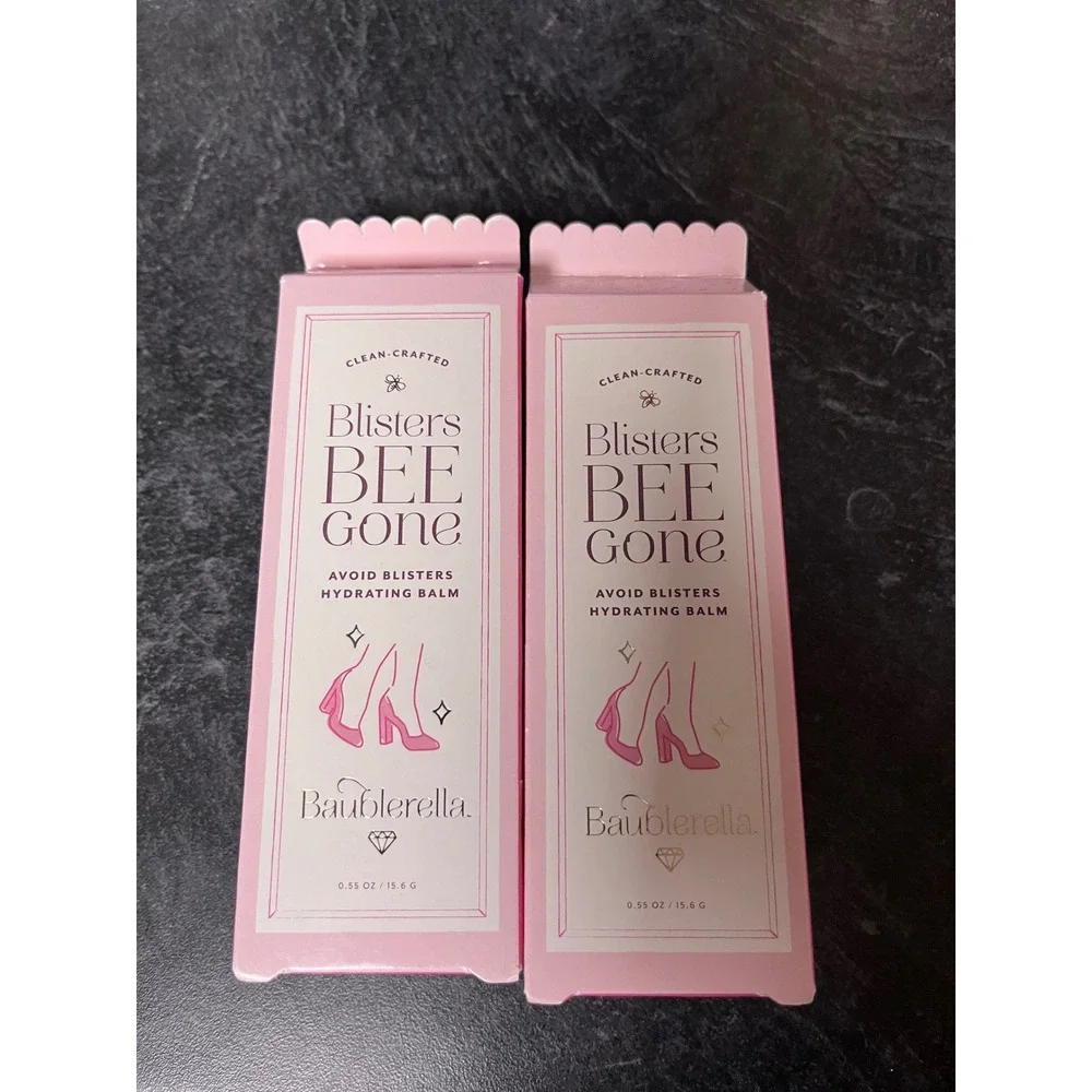 Baublerella Blisters Bee Gone Hydrating‎ Balm 2 Pack Avoid Blisters